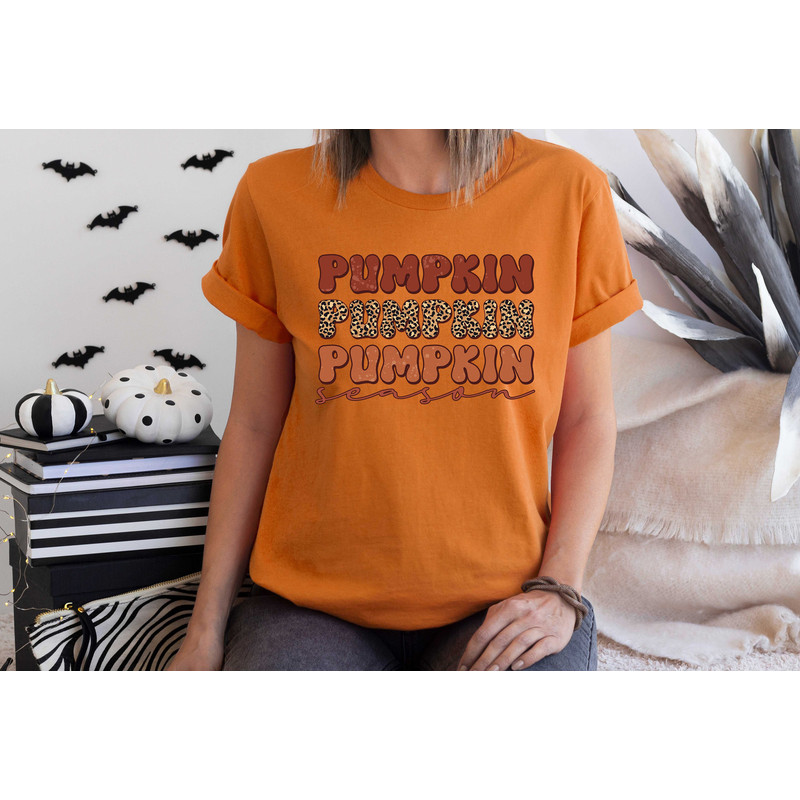 Pumpkin Season Sweatshirt, Fall Sweatshirt Pumpkin, Fall Gifts, Autumn Sweaters for Women, Fall Season Sweater, Autumn Sweatshirt Gift - 5.jpg
