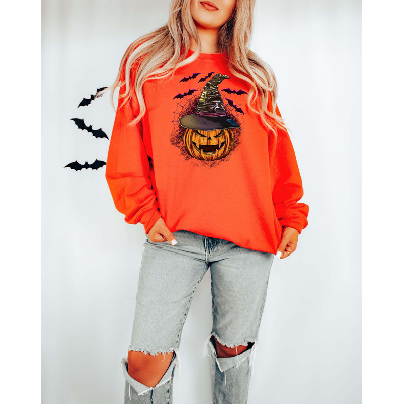 Spooky T-Shirt,Witch sweatshirt,Halloween shirt,Witch Club Tee,Halloween Tee,Skeleton Witches Shirt,Pumpkin Witch Shirt Halloween Gift Idea - 5.jpg