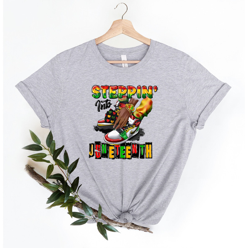 Steppin into Juneteenth male Shirt,Juneteenth shirt women,Black Culture,Black History,Black Lives Matter,Melanin Shirt,Emancipation Day Tee - 5.jpg