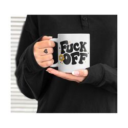 fuck off smiley flower svg - png flower daisy smiley feminist feminism women empowerment fuck the patriarchy not your ba