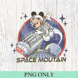 disney space mountain png, vintage 90s space mountain png, retro disney space mountain mickey png, disney family travel
