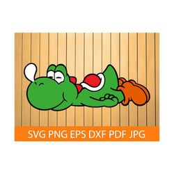 yoshi 3 svg png pdf dxf