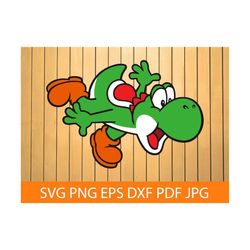 yoshi 2 svg png pdf dxf