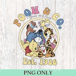 pooh & co png, winnie the pooh png, vintage pooh bear png, disneyworld png, disneyland png, the pooh png, bear pooh png
