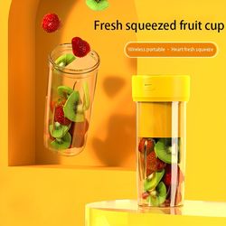 Wireless Portable Juicing Cup High Speed Household Charging Multi-functional Small Juicing Electromechanical Fruit Cup H