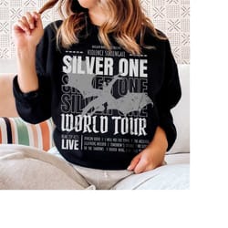 fourth wing violet sorrengail band sweatshirt | silver one basgiath war college dragon rider xaden riorson the empyrean