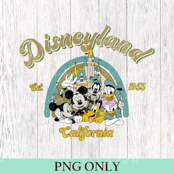 disneyland est 1955 california png, disneyland adventure png, mickey and friends png, disneyworld png, disney family png