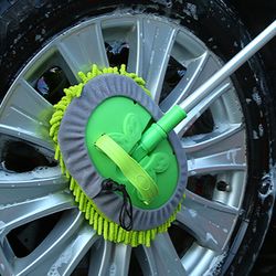 adjustable telescopic car wash brush