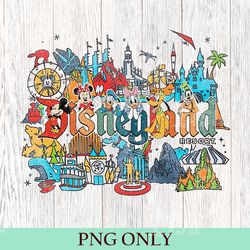 disneyland resort happiest place on earth vintage png, magic kingdom holiday wdw png, family birthday gift png, disney