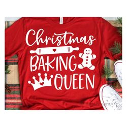 christmas baking queen svg, christmas cookies svg, christmas svg, gingerbread, i wanna bake stuff, baking queen svg file