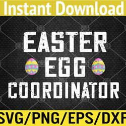easter egg coordinator funny svg, eps, png, dxf, digital download