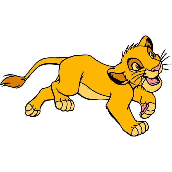 Simba Pouncing Vector Lion King PNG, Lion King Clipart, Simba, Pumba, Nala, Zazu, | Inspire ...