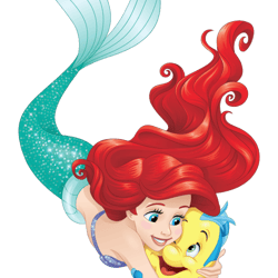 the little mermaid png, little mermaid clipart, ariel clip art, princess clipart, princess png, princess birthday, svg