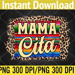 western leopard serape mama cita cowboy cowgirl rodeo png, digital download