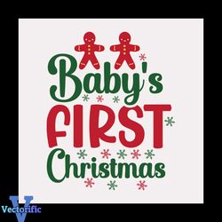 Baby First Christmas Svg, Christmas Svg, Gingerbear Svg, Christmas Baby svg