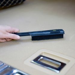 Rubber Car Seat Pet Hair Brush