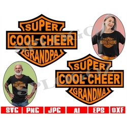 Cheer Grandpa Svg, Cheer Grandma Svg, Cheer Svg, Cheerleading Svg, Cheer Grandma Png, Cheer Grandpa Png, Cricut Designs,