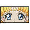 Sailor moon yellow embroidery design