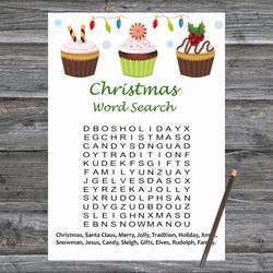Christmas party games,Christmas Word Search Game Printable,Cake Christmas Trivia Game Cards
