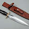D2 Steel Hunting Dagger Bowie Knife