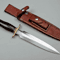 D2 Steel Hunting Dagger Bowie Knife