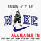 Tanjiro nike embroidery design