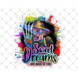 sweet dreams are made of this png, horror character png, halloween png, horror movies png, scary halloween png, sublimat