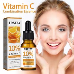 vitamin c serum for face whitening facial serum hyaluronic acid dark spot remover korean skin care products skincare