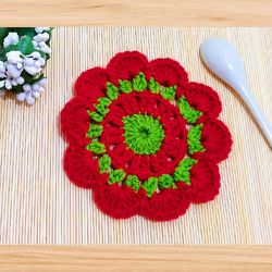 A Crochet Round Coaster Pdf Pattern