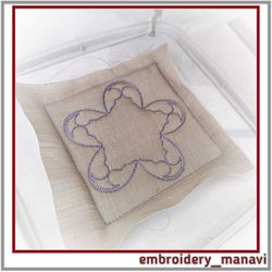 Quilt Block 13a Machine Embroidery Designs - 6 Sizes