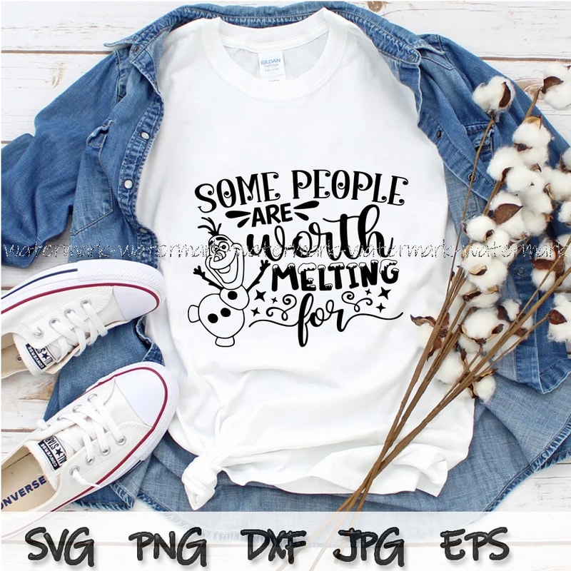 2078 Some People Are Worth Melting For shirt.jpg