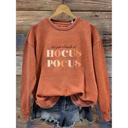 women's halloween print casual sweater, shirt for men and women, gift shirt on halloween