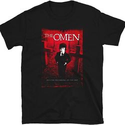 mod.1 the omen terror horror classic movie film la profecia t-shirt