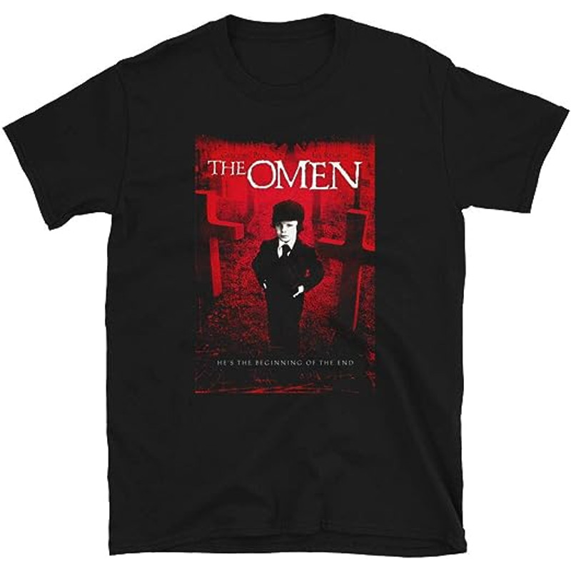 Mod.1 The Omen Terror Horror Classic Movie Film La Profecia T-Shirt.jpg