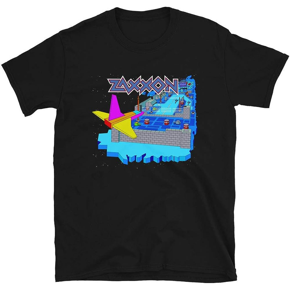 Arcade Zaxxon Video Game Retro Vintage 80s Invader Space Gaming Alien T-Shirt.jpg