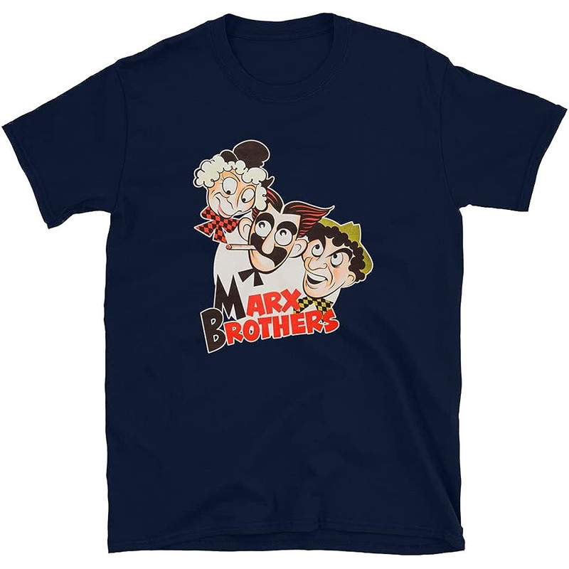 Mod.1 Groucho Harpo Chico Marx Brothers Bros Artists Actors Cinema Classic Movie Film T-Shirt.jpg