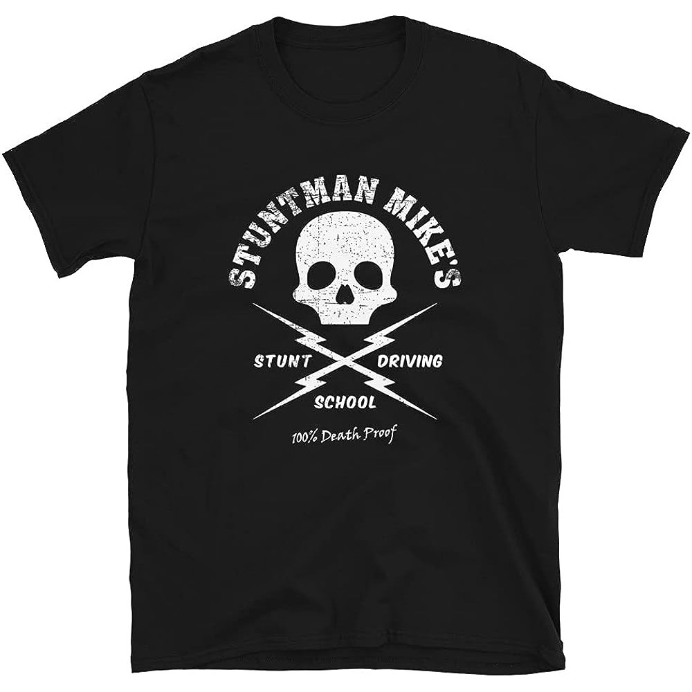 Mod.7 Death Proof Stuntman Mike Car Skull Quentin Tarantino Retro Vintage Movie Driving School Camiseta T-Shirt.jpg