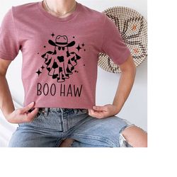 retro halloween shirt, boo haw western shirt, vintage ghost halloween shirt, witch shirt, retro fall shirt,fall shirt,co