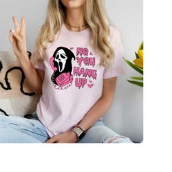 no you hang up shirt, ghostface valentine shirt, funny valentine shirt, funny ghostface shirt, funny halloweenshirt, hal