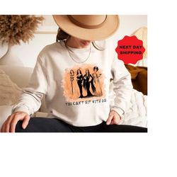 you cant sit with us shirt,halloween you can't sit with us tshirt,fall tshirt,halloween party shirt,halloween horror shi