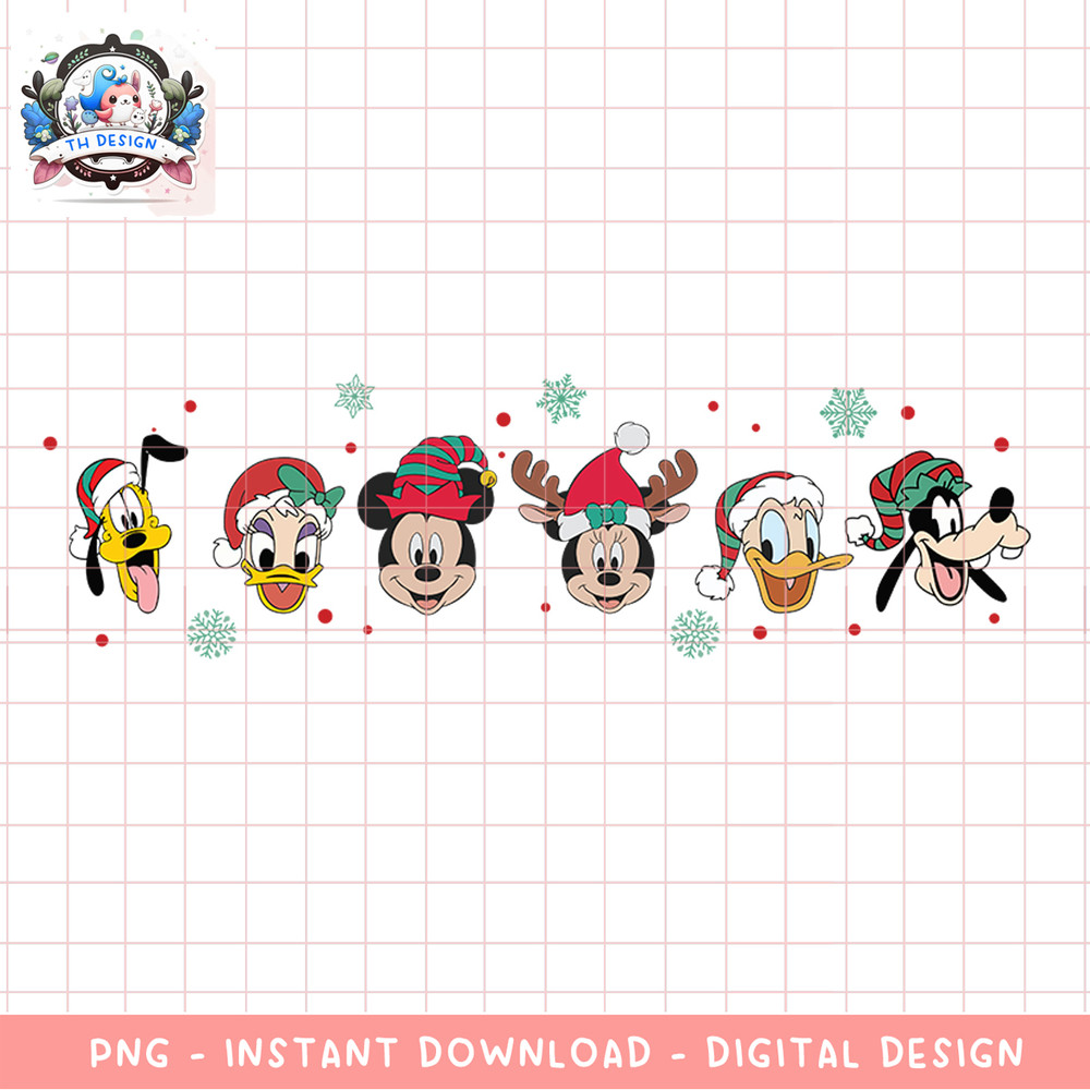 Christmas Mouse And Friends PNG , Merry Christmas Png, Christmas Mickey Png, Christmas Squad Png, Cartoon Movie Png, Christmas. disney png 3.jpg