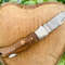 7 Handmade Damascus Steel Folding Knife  for sale
