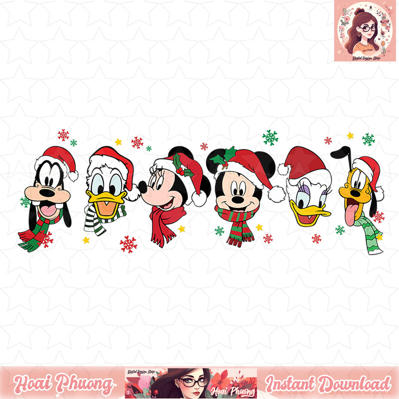 Christmas Mouse And Friends PNG , Merry Christmas Png, Christmas Mickey Png, Christmas Squad Png, Cartoon Movie Png, Christmas. disney png 5.jpg