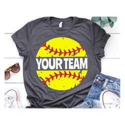 softball monogram frame svg, softball team svg, softball svg, grunge distressed svg, softball mom shirt svg cut files fo