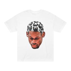 big face dennis rodman vintage graphic hiphop rap tee unisex tee