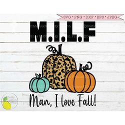 Fall Pumpkin svg, Leopard Print svg Autumn Halloween Cheetah svg Thanksgiving Farmhouse MILF Mom svg Files for Cricut Do