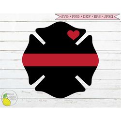 Firefighter Wife svg, Thin Red Line Firefighter Badge svg First Responder svg Patriotic svg files for Cricut Downloads S