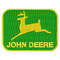 John deere logo embroidery design