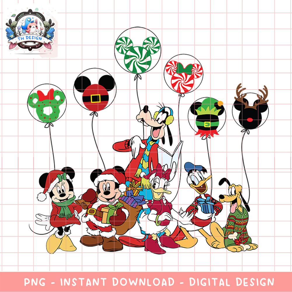 Christmas Mouse And Friends PNG , Merry Christmas Png, Christmas Mickey Png, Christmas Squad Png, Cartoon Movie Png, Christmas. disney png 16.jpg