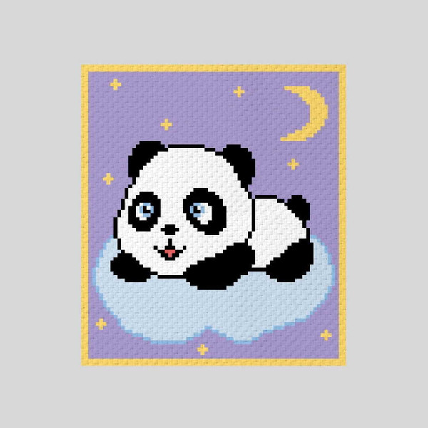 crochet-C2C-panda-baby-graphgan-blanket-3